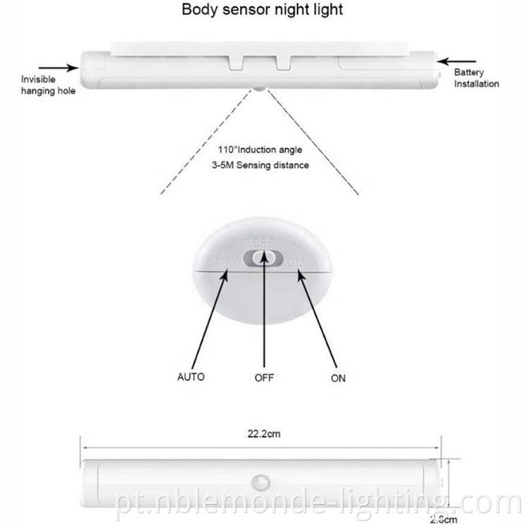 Versatile Modern Removable LED Night Lamp